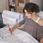 Professional services of young but creative woman