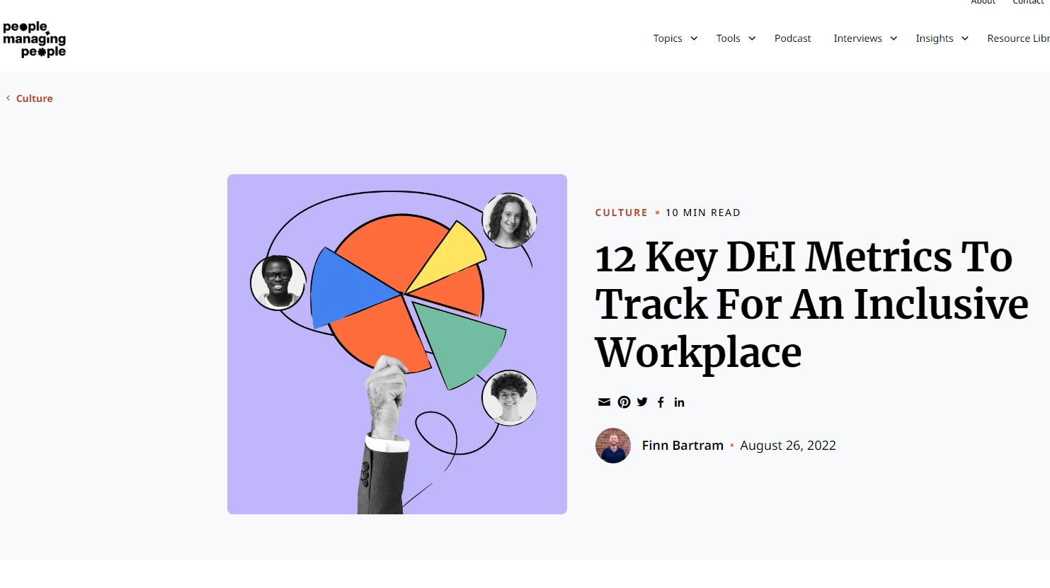 12 Key DEI Metrics To Track For An Inclusive Workplace