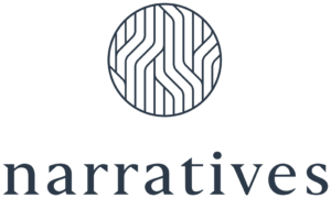 Narratives Primary Logo - Navy