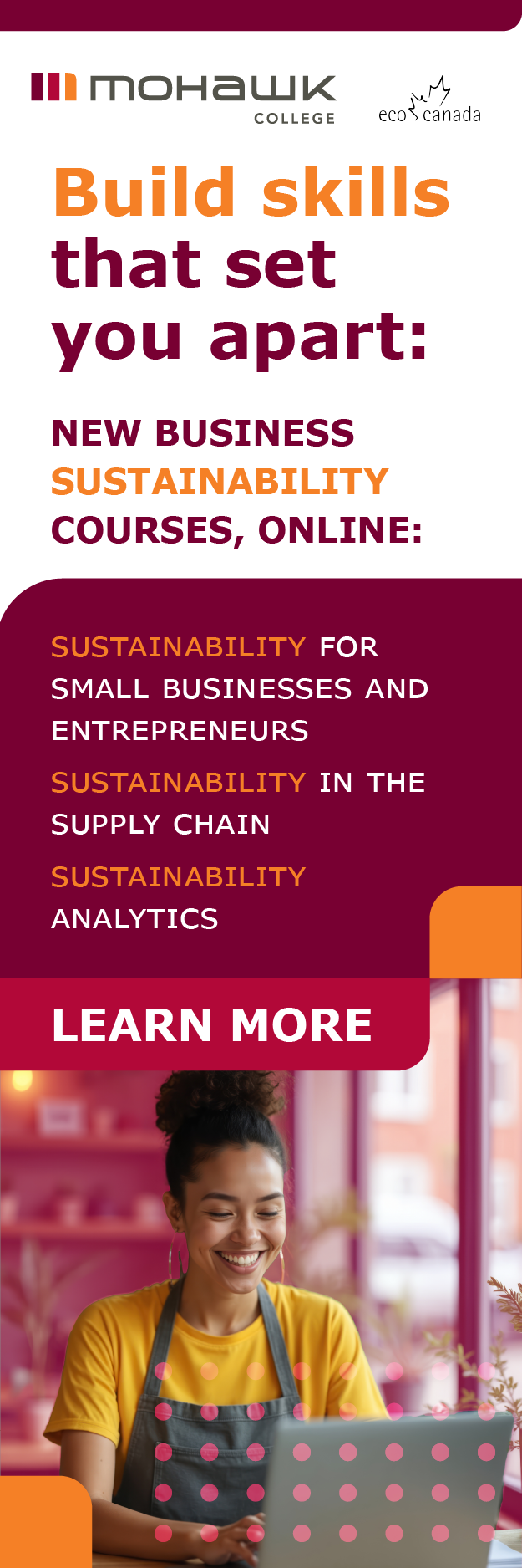 Mohawk College Vertical Ad