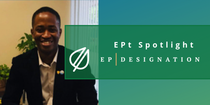 EPt Member Spotlight: Insights from the Environmental Career of Ademola Adekunle